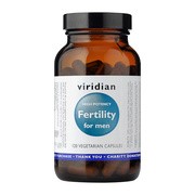 Viridian Fertility for men Płodność dla mężczyzn, kapsułki, 120 szt.        