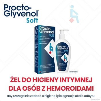 Procto-Glyvenol Soft, żel do higieny intymnej, 180 ml