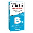 Vitabalans Vita B12 + kwas foliowy, tabletki do ssania, smak miętowy, 30 szt.