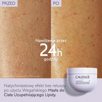 Caudalie Vinotherapist, wegańskie masło do ciała uzupełniające lipidy, 250 ml