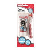 Beaphar Puppy Dental Kit, zestaw do czyszczenia zębów szczeniąt, 1 szt. https://azcdn.doz.pl/image/d/product/3299e9be-scale-180x180.png