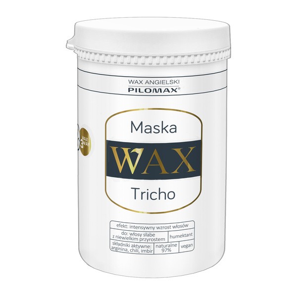 WAX Ang PILOMAX WAX Tricho, Laboratorium Pilomax, maska przyspieszająca wzrost włosów i porost nowych, 480 ml — Składniki i ocena