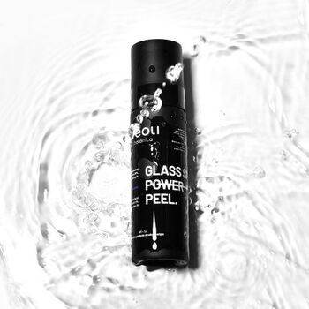 Veoli Botanica Glass Skin Power Peel, nawilżająco-rozświetlający peeling do twarzy z kwasem mlekowym, traneksamowym i ektoiną, 30 ml