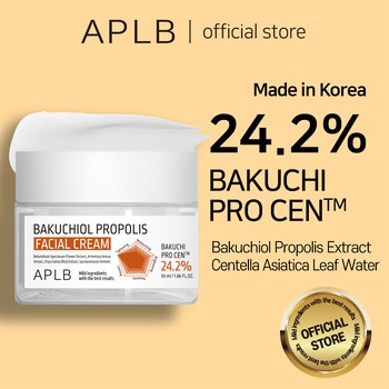 APLB Bakuchiol Propolis Facial Cream, krem łagodzący do twarzy z bakuchiolem i propolisem, 55 ml