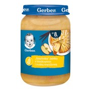 Gerber "Szarlotka" jabłka z biszkoptem i nutką waniliową, 8 m+, 190 g