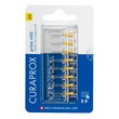 Curaprox CPS 09, szczoteczki międzyzębowe, żółte, wkłady uzupełniające, 8 szt.