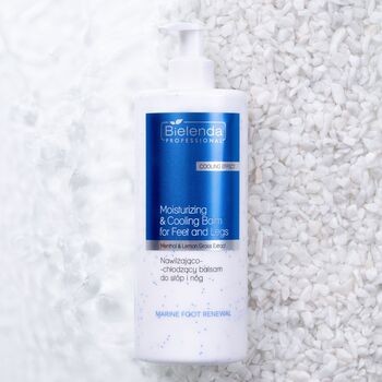 Bielenda Marine Foot Renewal, nawilżająco-chłodzący balsam do stóp i nóg, 500 ml
