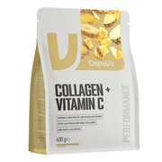 OstroVit Kolagen + Witamina C, proszek, smak ananasowy, 400 g