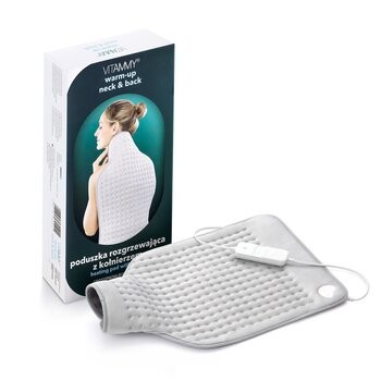 Vitammy Warm-Up Neck&Back, poduszka elektryczna z kołnierzem, 1 szt.