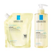 Zestaw La Roche-Posay Lipikar Oil AP+, olejek myjący AP+ uzupełniający poziom lipidów, 400 ml + opakowanie uzupełniające refill, 400 ml https://azcdn.doz.pl/image/d/product/722b43d2-scale-180x180.png