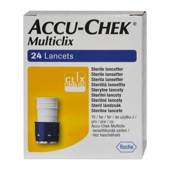 Accu-Chek Multiclix, lancety,  24 szt.