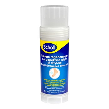 Scholl, balsam regenerujący na popękane pięty w sztyfcie, 70 g