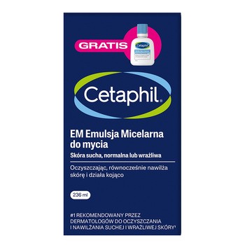 Cetaphil EM, emulsja micelarna do mycia, 236 ml + mini produkt