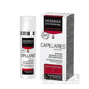 Dermika Capillaries, kompres do zmniejszania gry naczyniowej, 30 ml