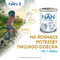 Nestle Nan Optipro Plus 3 HMO, produkt na bazie mleka dla małych dzieci, 800 g