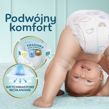 Pampers Premium Care Pieluszki, rozmiar 1 (2-5kg), 26 szt.