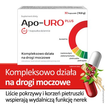 Apo-Uro Plus, kapsułki, 30 szt.