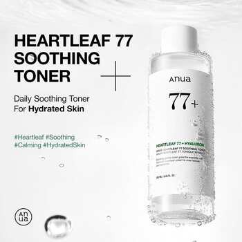 Anua, Heartleaf 77% Toner, łagodzący tonik do twarzy, 250 ml