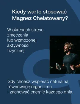 Biowen Magnez chelatowany - diglicynian magnezu, kapsułki, 100 szt.