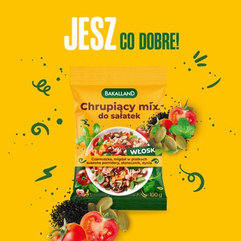 Bakalland, chrupiący mix do sałatek, włoski, 100 g