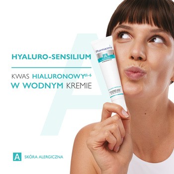 Pharmaceris A Hyaluro-Sensilium, kwas hialuronowy di-6 w wodnym kremie do twarzy i okolic oczu, 40 ml