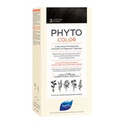 Phyto Color, farba do włosów, 3 ciemny kasztan, 1 opakowanie