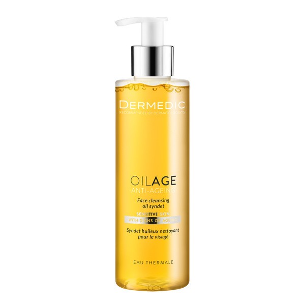 Dermedic Dermedic Oilage, olejowy syndet do mycia twarzy, skóra wrażliwa, 200 ml
