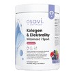 Osavi Kolagen & Elektrolity Witalność i Sport, proszek, smak owoce leśne, 390 g