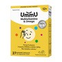 UmmU Multiwitamina&Omega 12+, pastylki żelowe do rozgryzania i żucia, smak owocowy, 27 szt.