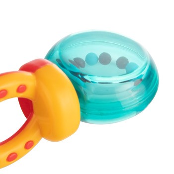 Canpol Babies, grzechotka z gryzakiem wodnym LIZAK, niebieski, 1 szt.