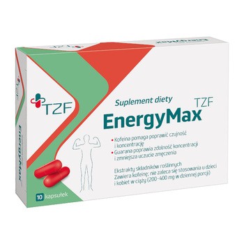 EnergyMax TZF, kapsułki, 10 szt.