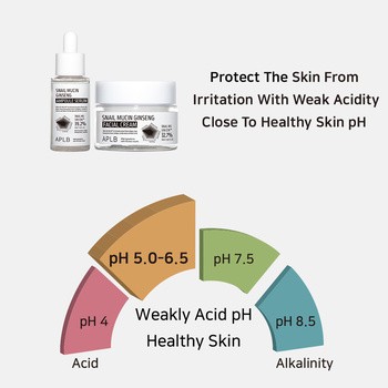 APLB Snail Mucin Ginseng Facial Cream, krem regenerujący do twarzy ze śluzem ślimaka i żeń-szeniem, 55 ml