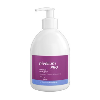 Nivelium Pro, emulsja do kąpieli, do pielęgnacji skóry suchej i atopowej, 400 ml