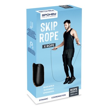 Spokey X Rope, skakanka szybkościowa, 1 szt.