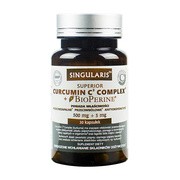 Singularis Curcumin C3 Complex + Bioperine, kapsułki, 30 szt.