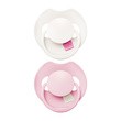 Lovi Prime Tutti Frutti, smoczek dynamiczny, 0-6 m, Rose/Rose Cream, 2 szt.
