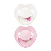 Lovi Prime Tutti Frutti, smoczek dynamiczny, 0-6 m, Rose/Rose Cream, 2 szt.