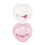 Lovi Prime Tutti Frutti, smoczek dynamiczny, 0-6 m, Rose/Rose Cream, 2 szt.