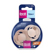 Canpol Lovi Prime, dynamiczny smoczek uspokajający silikonowy, 18 m+ Nude/Blush, 2 szt. https://azcdn.doz.pl/image/d/product/395c950c-scale-180x180.png