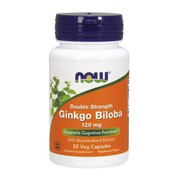 alt Now Foods Ginkgo Biloba Double Strength 120 mg, kapsułki, 50 szt.