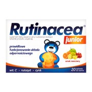 Rutinacea Junior, tabletki do ssania, 20 szt.        