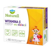 Naturell Witamina C dla dzieci, tabletki, 180 szt.        