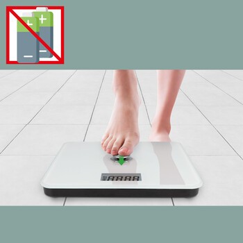 ProfiCare PC-PW 3112, kinetyczna waga łazienkowa, biała, 1 szt.