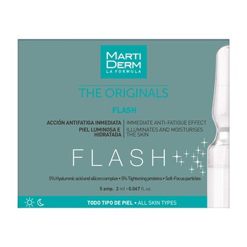 MartiDerm The Originals, Flash, serum ujędrniające, ampułki, 5 x 2 ml