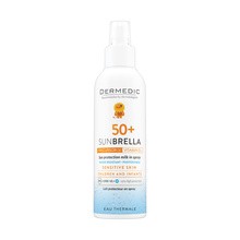 Dermedic Sunbrella Baby, mleczko ochronne dla dzieci i niemowląt SPF 50+, spray, 150 ml