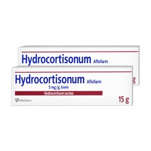 Zestaw 2x Hydrocortisonum Aflofarm, 5 mg/g, krem, 15g