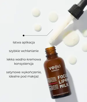 Veoli Botanica Focus Lifting Milk, serum liftingujące do twarzy, 30 ml