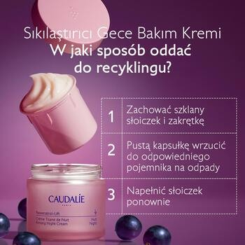 Caudalie Resveratrol-Lift, krem na noc, Tisane de Nuit, 50 ml