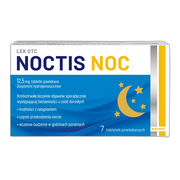 Noctis Noc, 12,5 mg, tabletki powlekane, 7 szt.