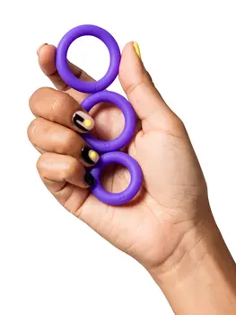 Romp Remix Trio, zestaw pierścieni erekcyjnych, 3 szt.